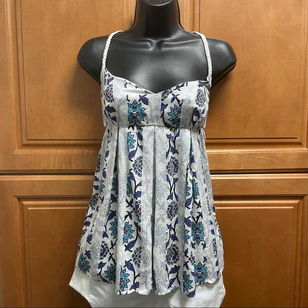 Cynthia Steffe Silk Blend Tank M